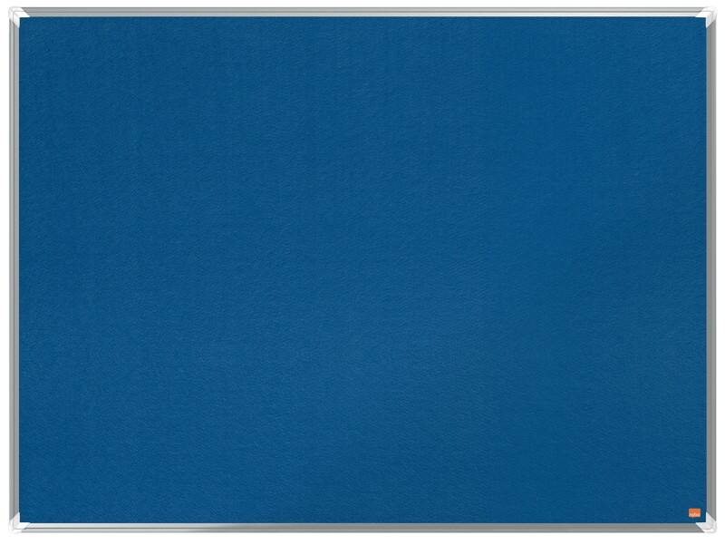 Nobo Premium Plus Vilt Prikbord 120 (B) x 90 (H) cm Blauw