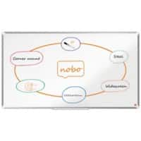 Nobo Premium Plus Widescreen whiteboard 1915372 wandmontage magnetisch gelakt staal 122 x 69 cm