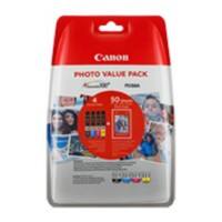 Canon CLI-551XL Origineel Inktcartridge 6443B006 Zwart, cyaan, magenta, geel