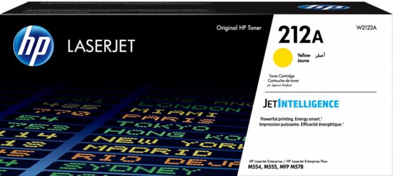 HP 212A originele tonercartridge W2122A geel