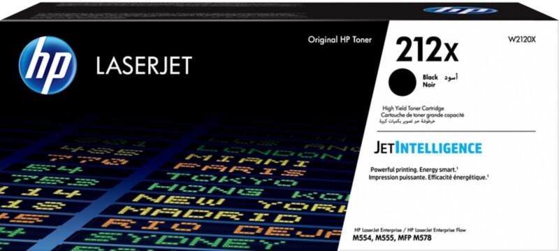 HP 212X originele tonercartridge W2120X zwart