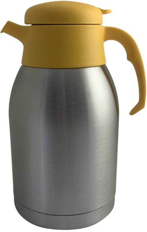 Isoleerkan Thermosteel Roestvrij staal 2 L Roestvrij staal Zilver, Geel