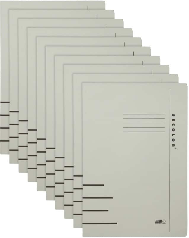 Djois Clipmap Secolor Folio Grijs 10 stuks