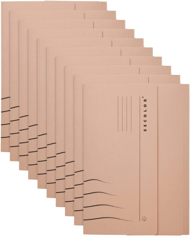 Djois Secolor Snelhechtmap Folio Chamois 10 Stuks