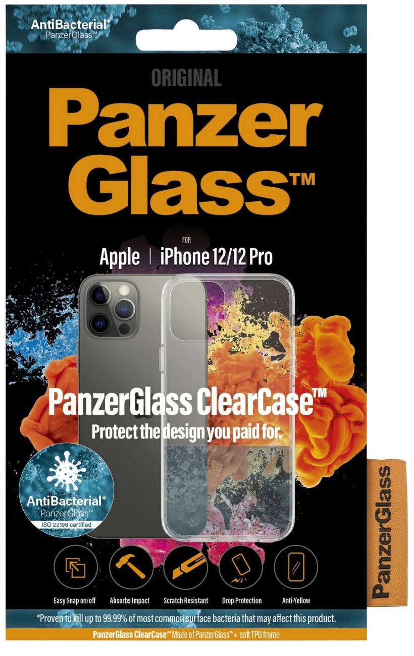 PanzerGlass Telefoonhoes ClearCase iPhone 12/12 Pro