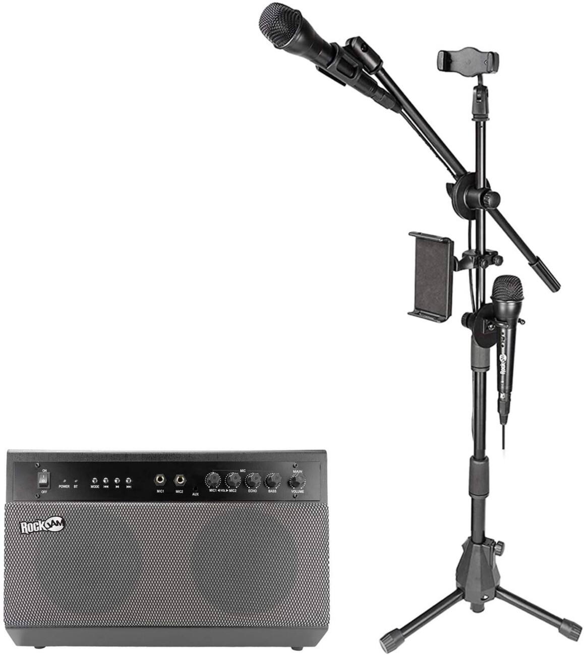 PDT RockJam Superkit Karaoke machine Zwart