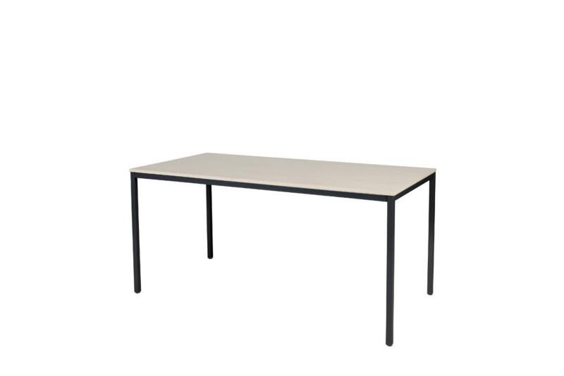 Schaffenburg Domino Basic Bureau Eiken 4 metalen poten 1.200 (B) x 800 (D) x 740 (H) mm Melamine