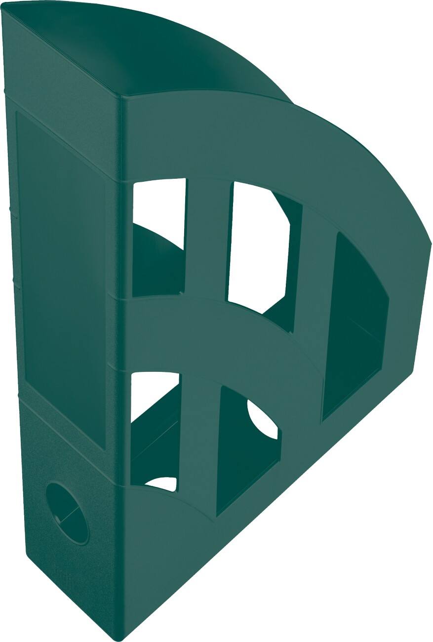 Helit Tijdschriftencassette The Green A4 150 x 56 mm Groen 4 stuks