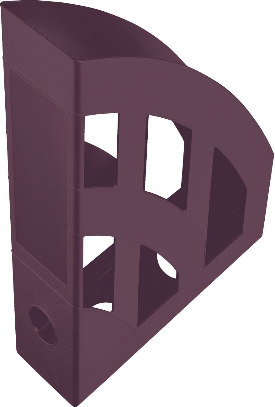 Helit Tijdschriftencassette The Green A4 150 x 56 mm Rood 4 stuks