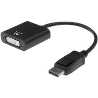 ewent adapterkabel DisplayPort Male - DVI Female Zwart