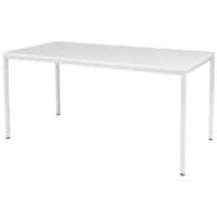 Schaffenburg Domino Basic Bureau 4 metalen poten 1.200 (B) x 800 (D) x 740 (H) mm Melamine