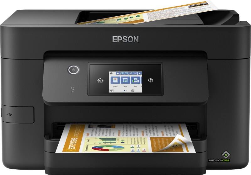 Epson WorkForce Pro WF-3820DWF Kleuren Inkjet Multifunctionele printer A4 4800 x 2400 dpi 21 ppm Wi-Fi Zwart