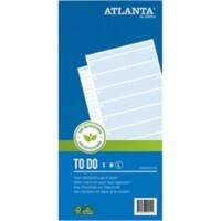 Djois Atlanta Notitieblok To-do Groot 15 x 29.7 cm Wit