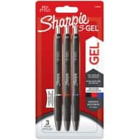 Sharpie inklapbaar Gelpen Kleurenassortiment 0,7 mm Medium Rollerball 3 Stuks