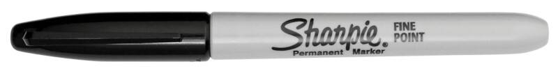 Sharpie Ronde punt 1 mm Zwart