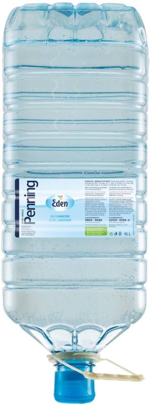 Eden Water One Way Blauw Square 15 Liter