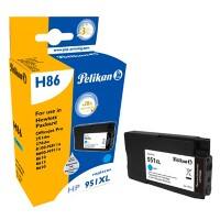 Pelikan Compatibel HP 951XL Inktcartridge CN046AE Cyaan