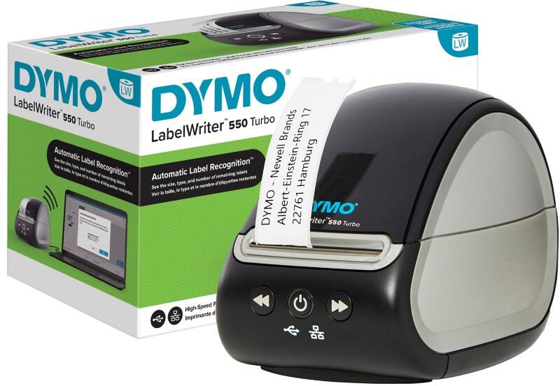 DYMO Turbo 550 Labelprinter Zwart