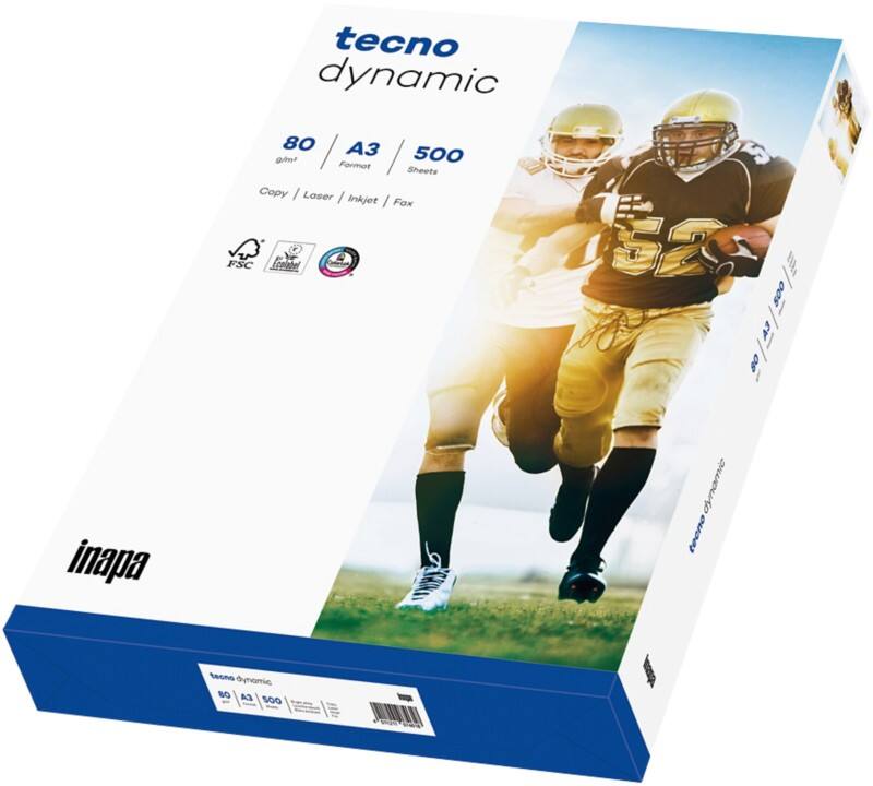 tecno Dynamic A3 Kopieerpapier Wit 80 g/m² 500 Vellen
