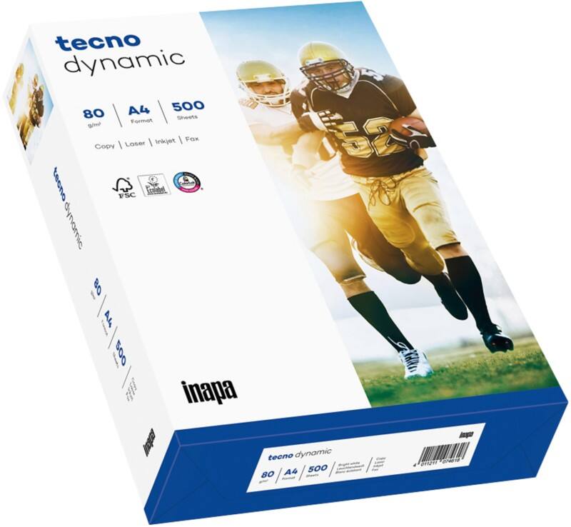 tecno Dynamic A4 Kopieerpapier Wit 80 g/m² 500 Vellen