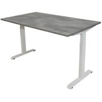 euroseats Bureau Rechthoekig Oxyd Beton T-Voet 1.400 (B) x 800 (D) x 865 (H) mm Metaal