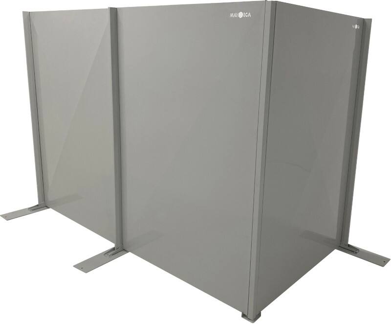 MANORGA Kuchscherm Staal 0,8 mm (D) x 1,500 mm (H) 7035