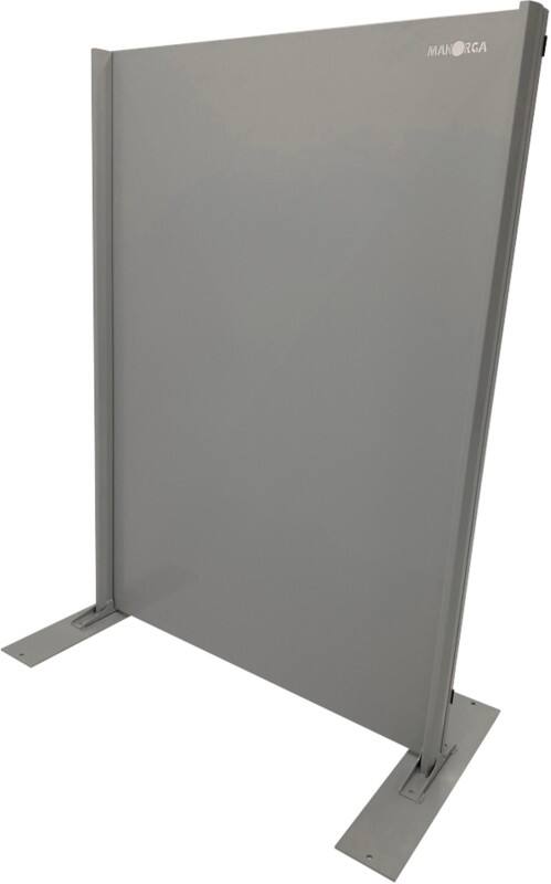 MANORGA Kuchscherm Plexiglas 1,200 (B) x 0,8 (D) x 1,500 (H) mm 7035