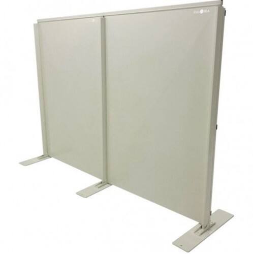 MANORGA Kuchscherm Plexiglas 1,200 (B) x 0,8 (D) x 1,750 (H) mm 7035