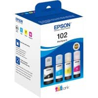 Epson 102 Origineel Inktcartridge C13T03R640 Zwart, cyaan, magenta, geel Multipack 4 Stuks