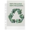 Esselte Showtassen Recycled 100% A5 Reliëf Transparant 70 Micron PP (Polypropeen) 627495 100 Stuks