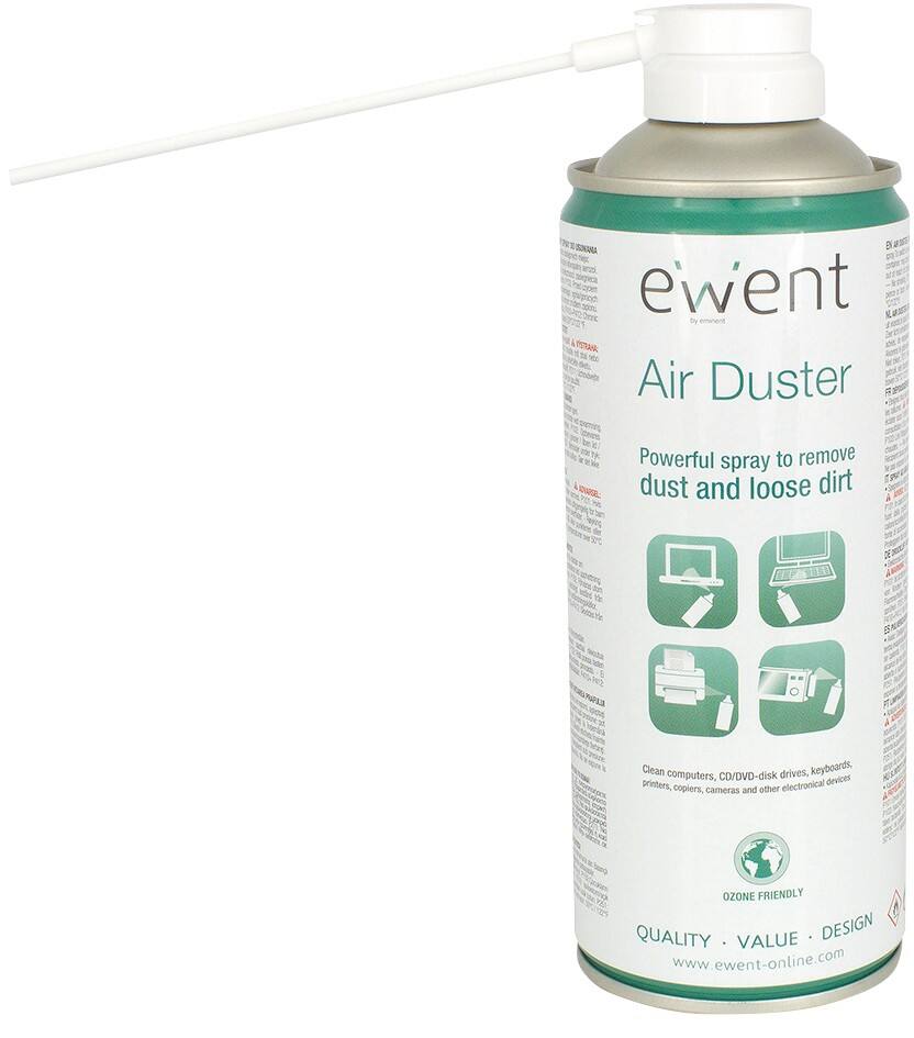 Ewent Air Duster 400ml Wit