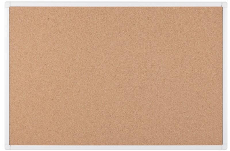 Bi-Office Maya Kurk Prikbord Niet magnetisch Wandmontage 120 (B) x 2,5 (D) x 90 (H) cm Beige