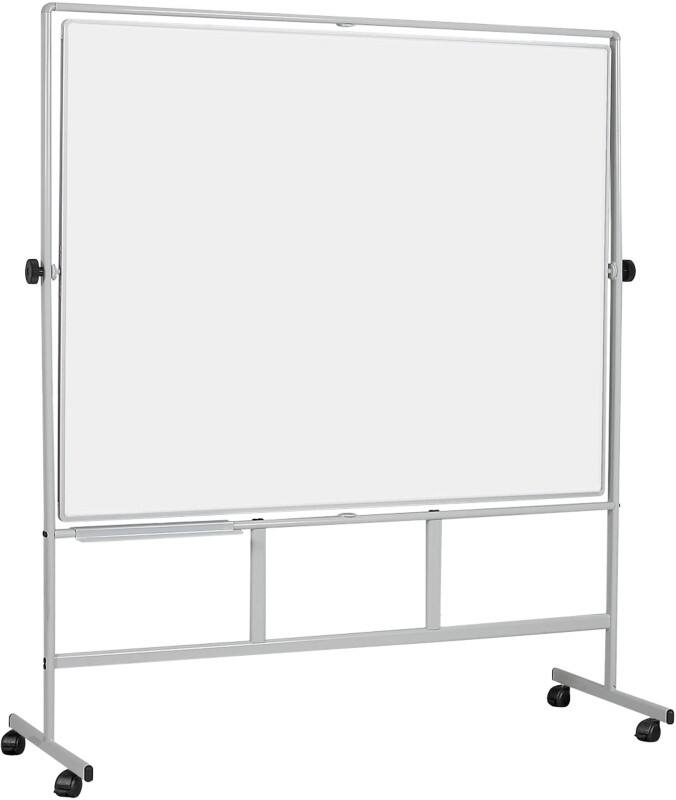 Bi-Office Revolver Plus Kantelbaar whiteboard Vrijstaand Magnetisch Gelakt staal 120 (B) x 120 (H) cm