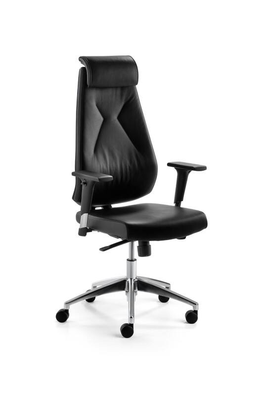 mayer sitzmöbel Directiestoel Synchroonmechanisme In hoogte verstelbare armleuning Zwart 120 MyBESTMIND