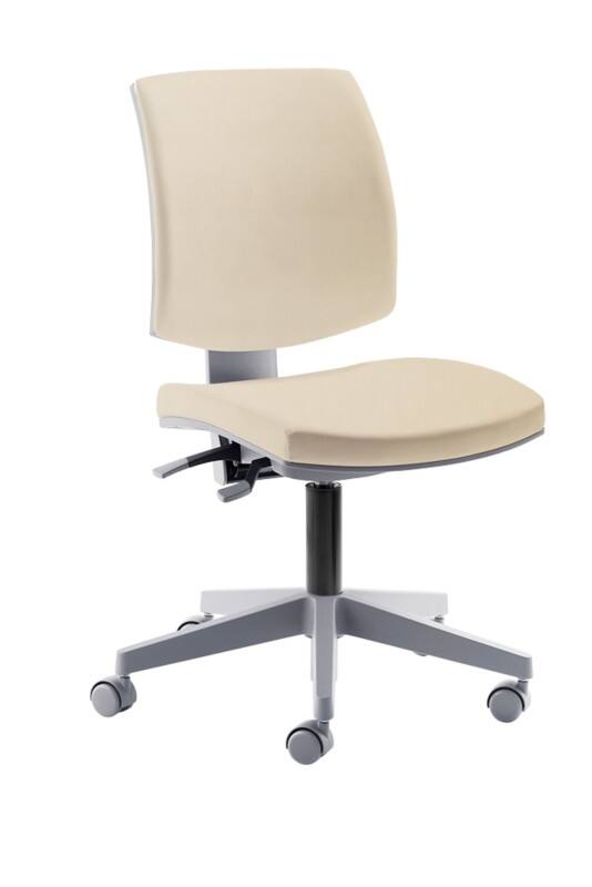 Mayer Sitzmöbel Draaistoel myFLEXO Beige Stof Kunststoffen stervoet