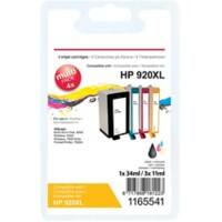 Office Depot Compatibel HP 920XL Inktcartridge C2N92AE Zwart, cyaan, magenta, geel Multipack 4 Stuks