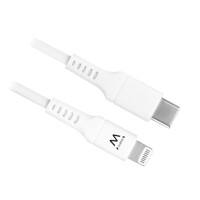 Ewent USB naar Apple Lightning Opladen en Sync Kabel USB C Mannelijk naar Lightning Connector MFI Gecertificeerd 1 m Wit