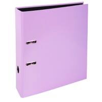 Exacompta Aquarel Prem Touch Breed Ordner A4 80 mm Mauve 2 Ringen 53565E Karton Staand 10 Stuks
