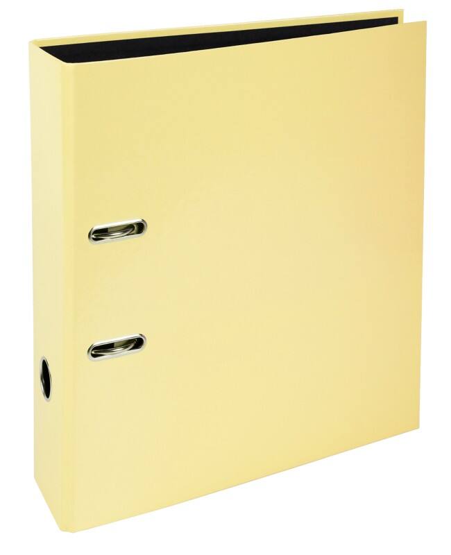 Exacompta Aquarel Prem Touch Breed Ordner A4 80 mm Citroen 2 Ringen 53569E Karton Staand 10 Stuks