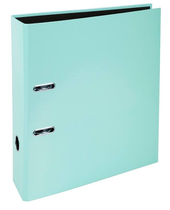 Exacompta Aquarel Prem Touch Breed Ordner A4 80 mm Pastelgroen 2 Ringen 53568E Karton Staand 10 Stuks