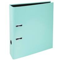 Exacompta Aquarel Prem Touch Breed Ordner A4 80 mm Pastelgroen 2 Ringen 53568E Karton Staand 10 Stuks