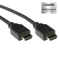 ACT 0,5 M HDMI Hoge snelheid Ethernet Premium gecertificeerde kabel HDMI-A Mannelijk - HDMI-A Mannelijk