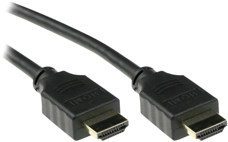 ACT 1 M HDMI Hoge snelheid Ethernet Premium gecertificeerde kabel HDMI-A Mannelijk - HDMI-A Mannelijk