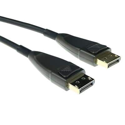 ACT 10 M DisplayPort hybride glasvezel/koperen kabel DP Mannelijk naar DP Mannelijk