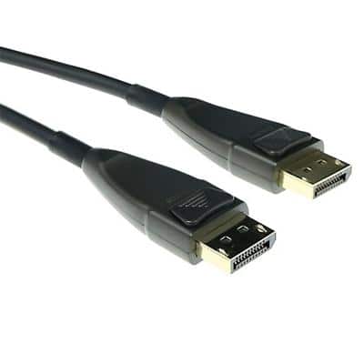 ACT 15 M DisplayPort hybride glasvezel/koperen kabel DP Mannelijk naar DP Mannelijk