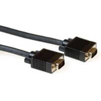 ACT 1,8 M Hoogwaardige VGA-kabel Mannelijk - Mannelijk Zwart