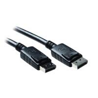 ACT 0,5 M DisplayPort-kabel Mannelijk - Mannelijk voedingspin 20 aangesloten