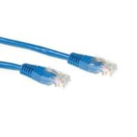 ACT RJ45 (8P8C) Male UTP CAT6-patchkabel RJ45 (8P8C) Male IB8605 Blauw 5 m