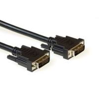 ACT DVI-D Dual Link-kabel AK3830 Mannelijk - Mannelijk 2 M Zwart