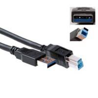 ACT USB 3.0 A Mannelijk - USB-B Mannelijk 3 M